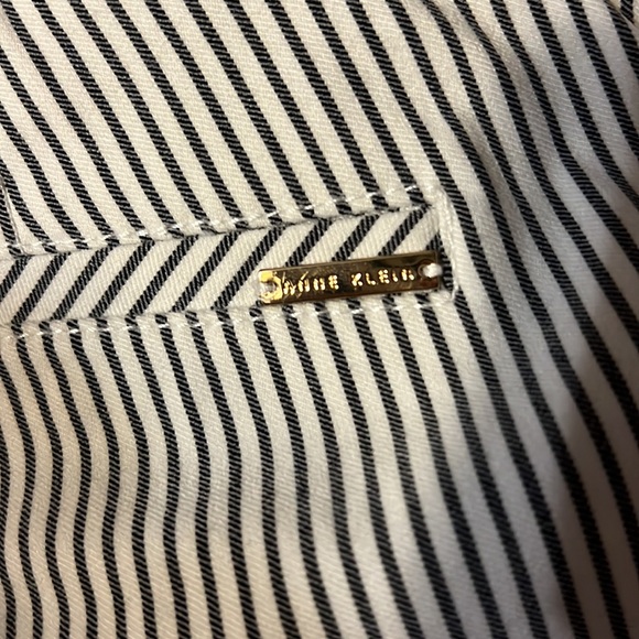 Anne Klein Women’s Stripped Mid-Rise Pants - Picture 4 of 5